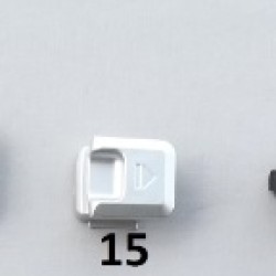 15.parça VEYRON TURBO TOZ HAZNE KILIDI (SILVER)  