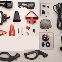 DARKY'S DIKEY ELEKTIRIKLI SUP - SİYAH