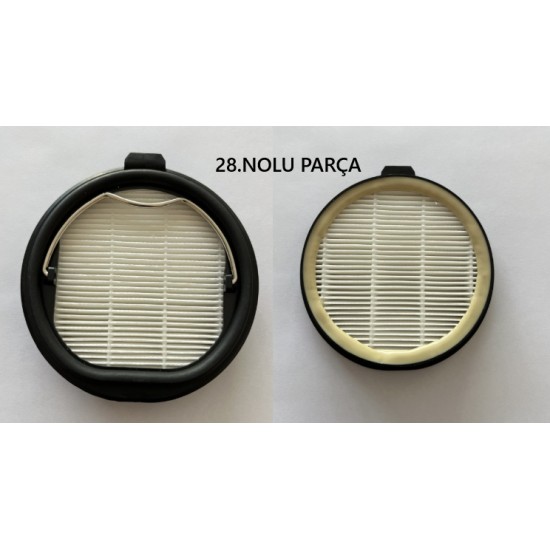 30.parça BOLT HEPA FILTRE