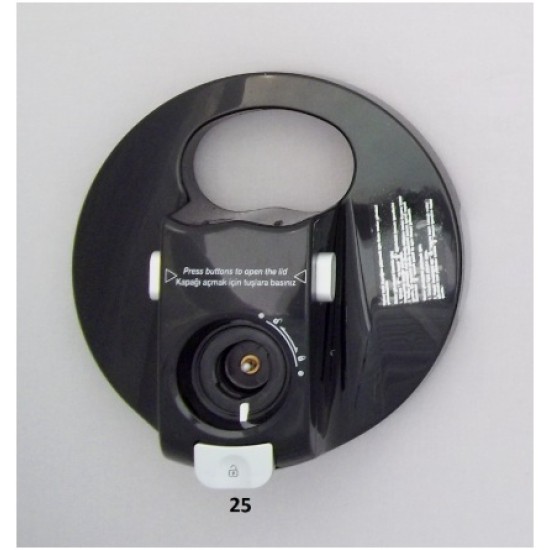 25.PARÇA MR CHEF/QUADRO DISLI KUTUSU SİYAH