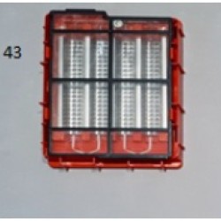 43.parça FILTER PRO METAL FILTRE