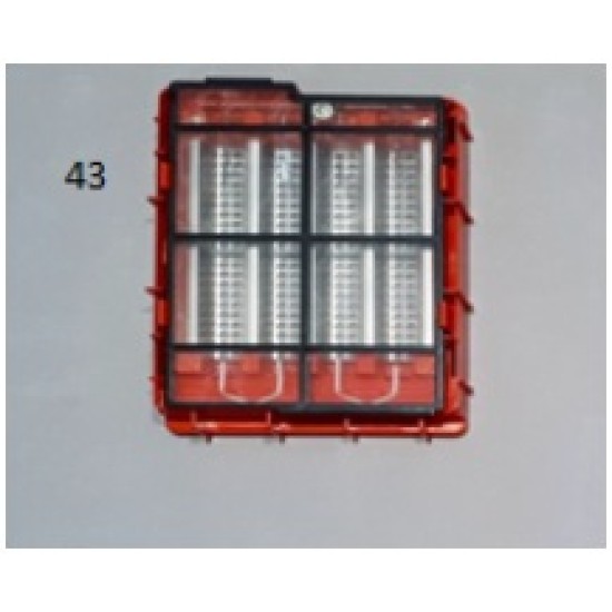43.parça FILTER PRO METAL FILTRE