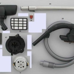 KASTELL TOZ TORBASIZ ELEKTRIK SUPURGESI