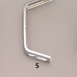 5.parça TEMPER GOVDE SAP UST KAPAK KROM