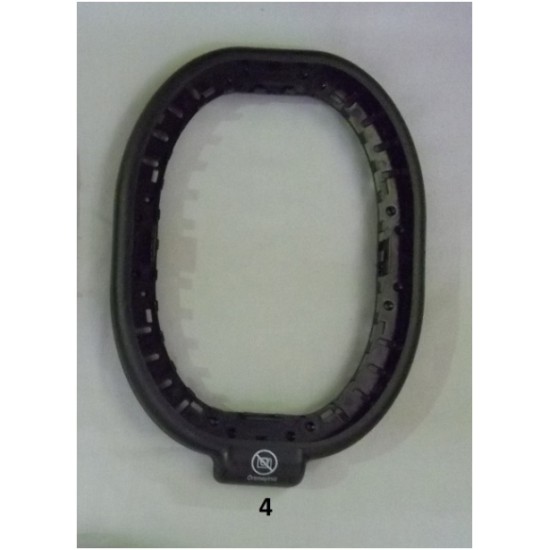 4.PARÇA ESTOVE UST PLASTIK TUTMA KULBU SIYAH