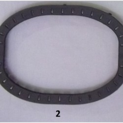 2.PARÇA ESTOVE UST PLASTIK CERCEVE SIYAH