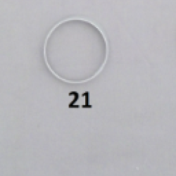 21.parça PICCADILLY BLENDER DEKORATIF HALKA GRI