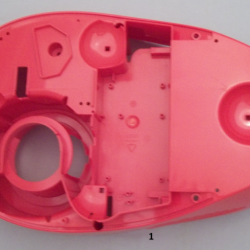 1.PARÇA MAGIC STEAM VAC ALT GÖVDE KIRMIZI