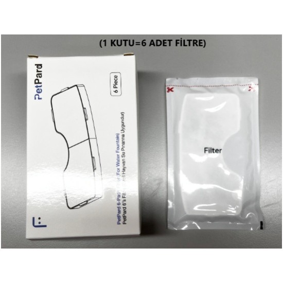 PETPARD WFF-01 SU PINARI 6'LI FİLTRE