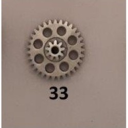 33.parça RISSOLE-STEEL PROOF 1800 KUCUK DISLI