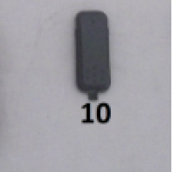 10.parça RIVER SHINY BUHAR SENSOR DUGMESI SIYAH