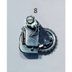 8.parça ROBERT RS 710 VE 720 YURUME MOTORU KOMPLE SOL-L 8.parça ROBERT RS 710 VE 720 YURUME MOTORU KOMPLE SOL-L