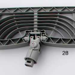 28.parça STEAM MOP/2 IN 1 DÖRTGEN APARAT