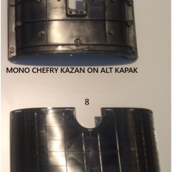 68.PARÇA MONO CHEFRY KAZAN ON VE ÜST  ALT KAPAK