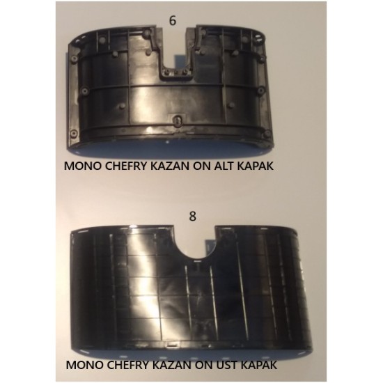68.PARÇA MONO CHEFRY KAZAN ON VE ÜST  ALT KAPAK