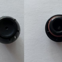 9.parça AURA-ALINA VE MAXI CLEAN TANK KAPAGI SİYAH