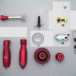 LUCCA VE LUCCA Q BLENDER SETI-KIRMIZI