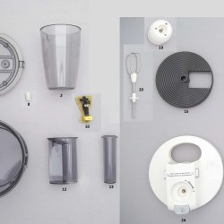 MR CHEF QUADRO BLENDER SET- KREM