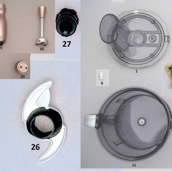 MR CHEF QUADRO BLENDER SET- ROSIE